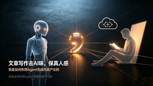 文章写作去AI味，保真人感：我是如何利用agent来完成内容产出的